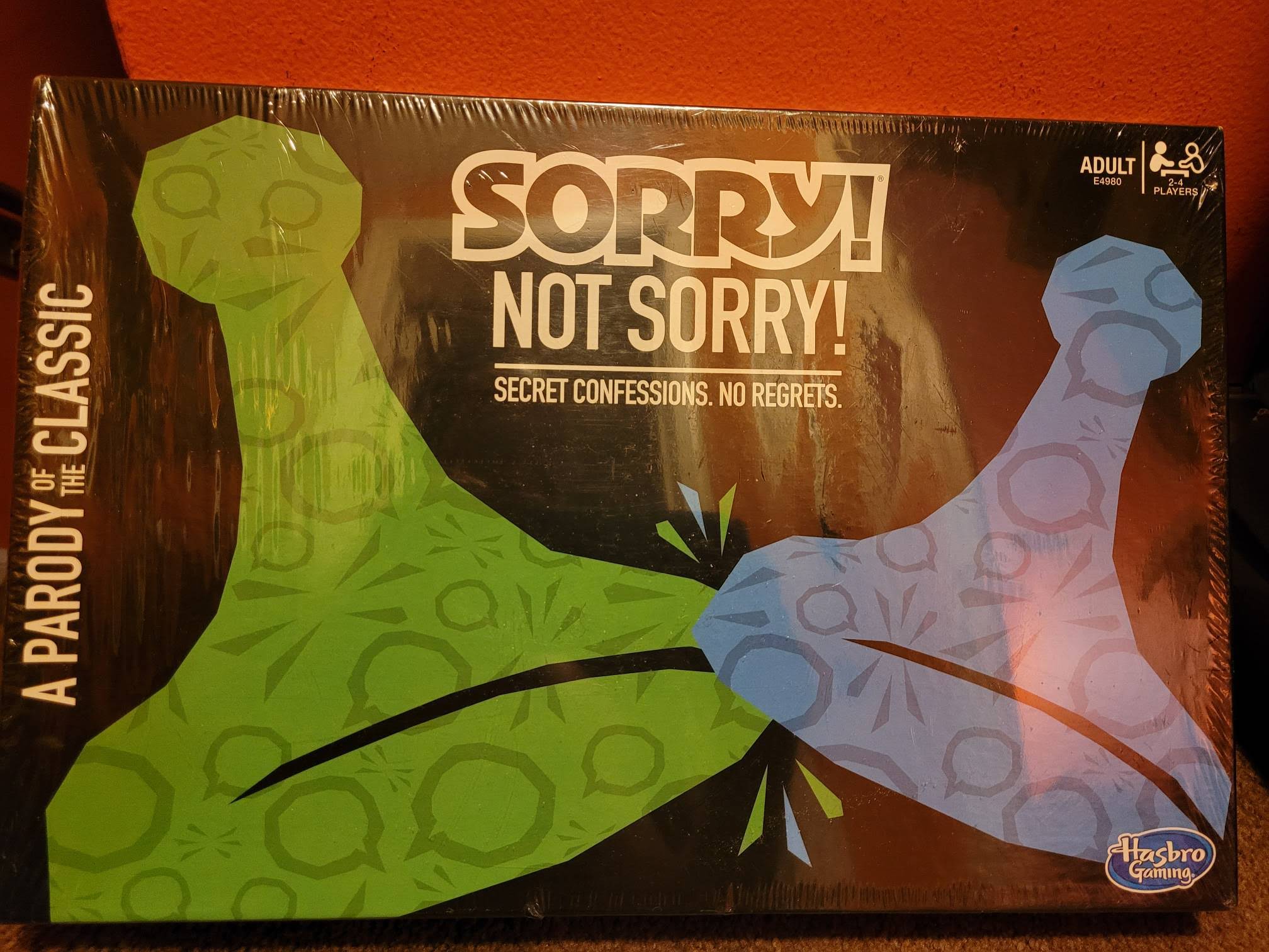 SORRY! NOT SORRY! SECRET CONFESSIONS.NO REGRETS